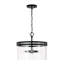 Luminaire suspendu tambour 4 lumières -619300407