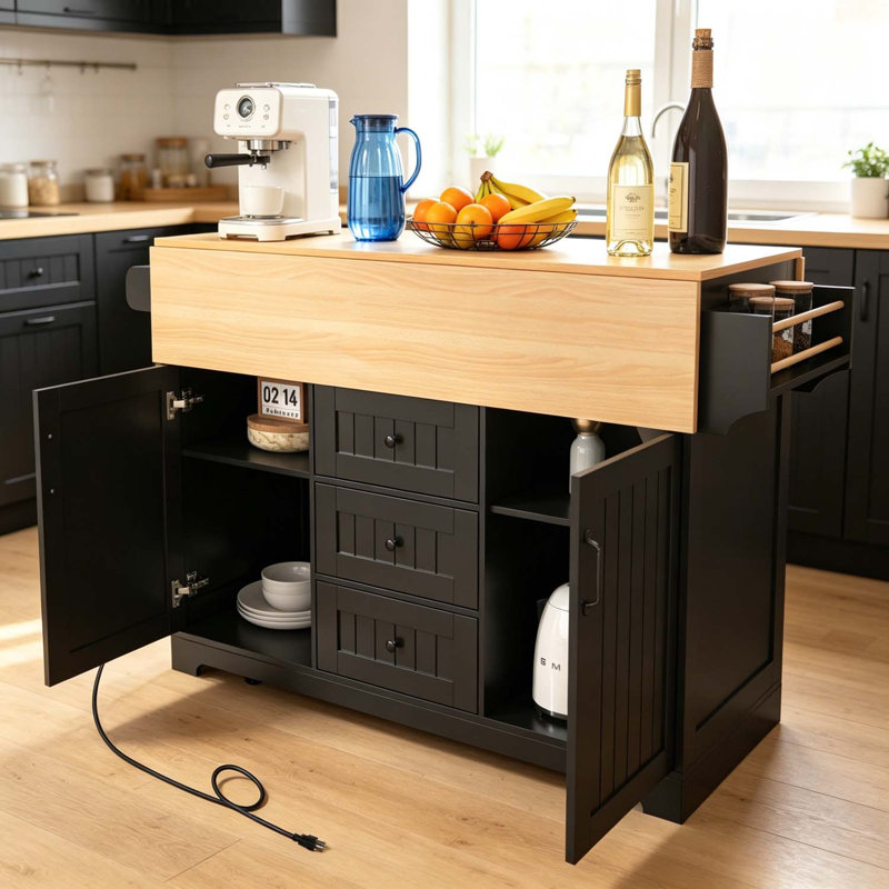 Îlot de cuisine, Black