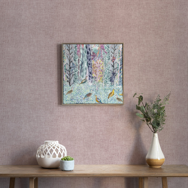 Whimsical Tale - Floater Frame Bold Art, 49cm H x 49cm W x 3.5cm D