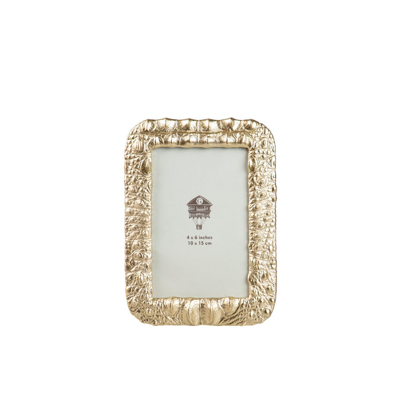 Picture Frame, Light Gold, 10cm x 15cm