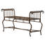 Banc de jardin en fer Beelu-15477481