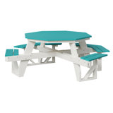 Outdoor ADA Octagon Picnic Table