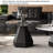 Luxury-Style Round Marble Coffee Table Set