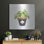 Art mural en métal «Fine Herbs V3» par Janelle Penner