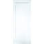Panneau de porte à 1 panneau en bois massif lisse blanc apprêté-108584049