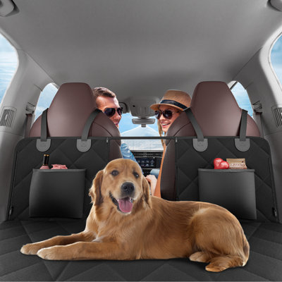 VEVOR Dog Car Seat Cover for Back Seat Waterproof 600D for Cars