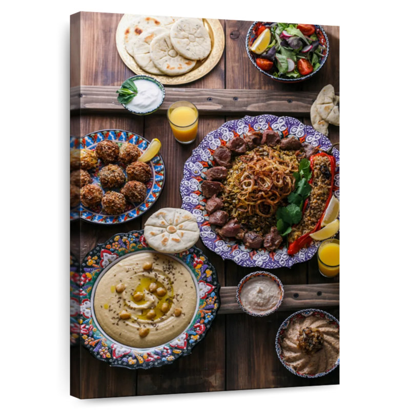 Yarlin Middle Eastern Meze, 30" H x 20" W