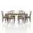 Baiardo Dining Table Set-103977099