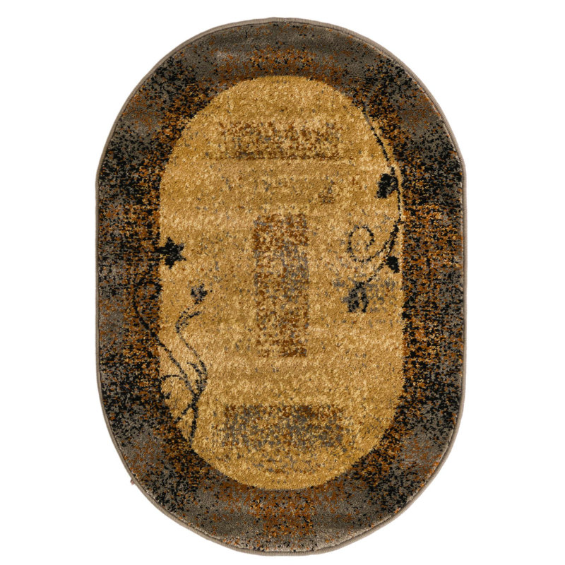 Arabica Indoor Rug, Oval 2'2" x 3'