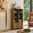 59.3" Tall Bookshelf With Storage Cabinet-797745377