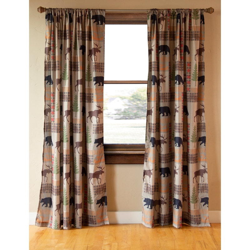 Drapes courtepointe Lake Country