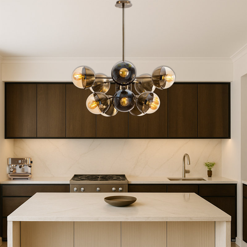 Lustre luxueux 10 lumières