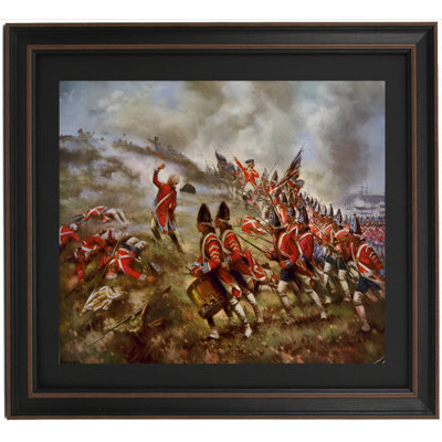 Battle of Bunker Hill by Edward Moran | Framed Print