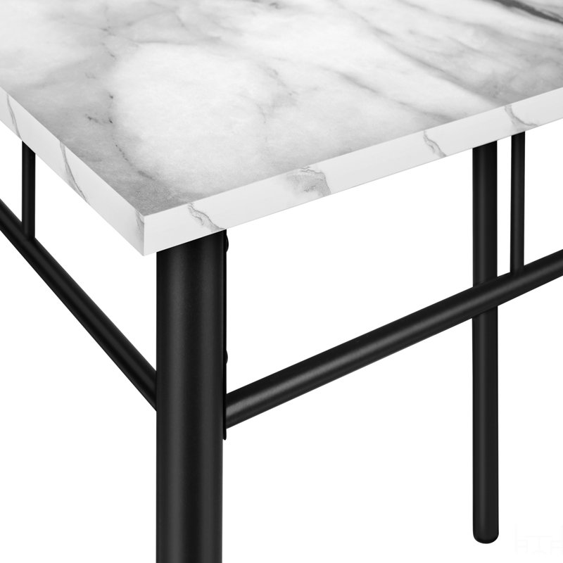 Ensemble de table de salle à manger, 5 pièces, petit, 40 po rectangulaire