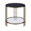 Table de bout Elegant Champagne Finish