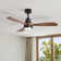 48" Nicola 3 - Blade Modern Ceiling Fan with Remote Control and Light Kit
