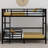 Separable Bunk Beds,With Raised Security Fence-1496170416
