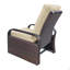 Fauteuil inclinable d'extérieur, fauteuil inclinable réglable en osier avec coussin confortable
