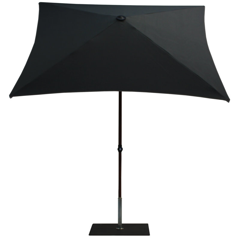 Aolaith 200cm Market Parasol, Black