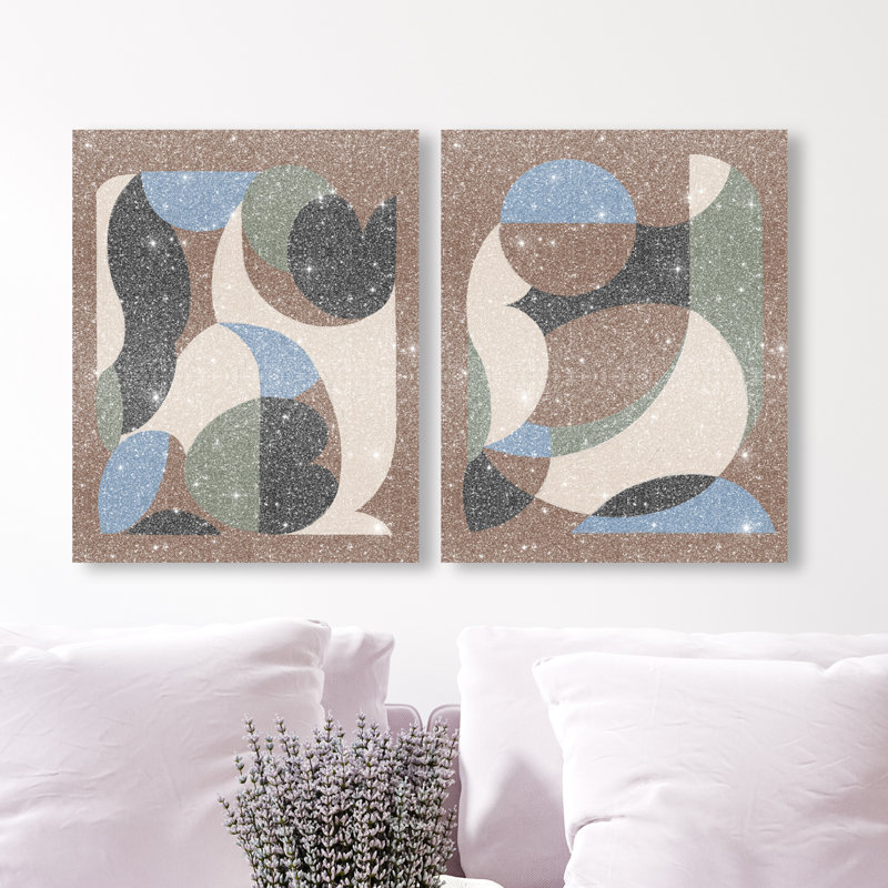 Centered Harmony Set Set by Oliver Gal, 20" H x 16" W, Gallery Wrapped