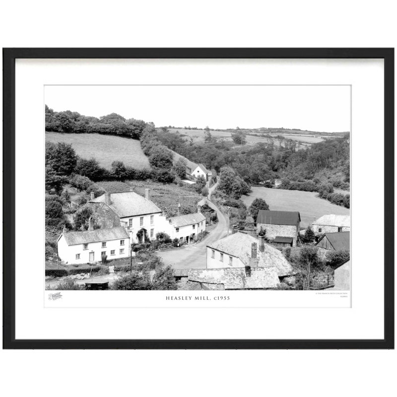 Heasley Mill, C1955 - Single Picture Frame Print, 60cm H x 80cm W x 2.3cm D