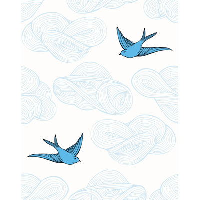 Daydream Wallpaper | Black / Traditional / Roll - 27" x 30'