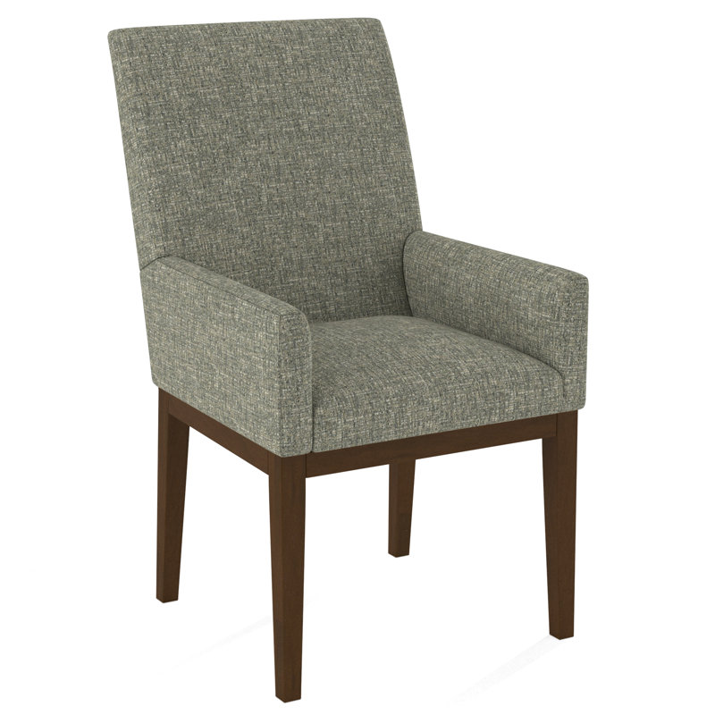 Upholstered Arm Chair, 61379-86, Pecan