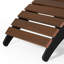 Repose-pieds Adirondack, noir-823374443
