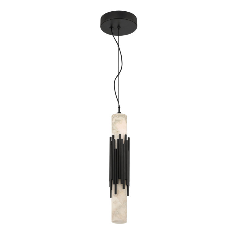 Venna, suspension, 17 po, bronze urbain, albâtre, Bronze urbain
