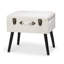 Tabouret de coiffeuse en bois massif Coleridge-838921158