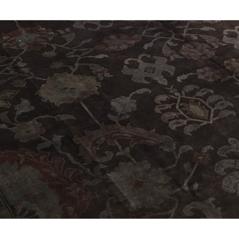 Overdyed One-of-a-Kind 10'2" X 13'11" Area Rug