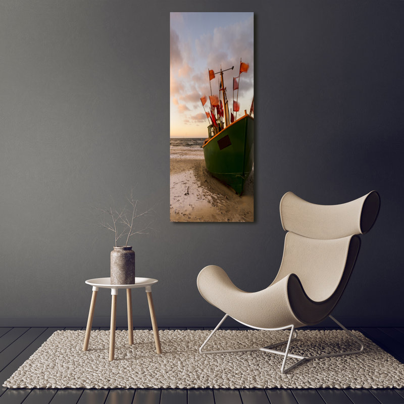 Fishing Boat - Wrapped Canvas Print