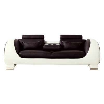 Shryock 82'' Faux Leather Sofa