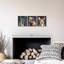 "Dog Alerte Dogs", ensemble de 3 reproductions de couleurs abstraites sur toile par Jude A-93060226