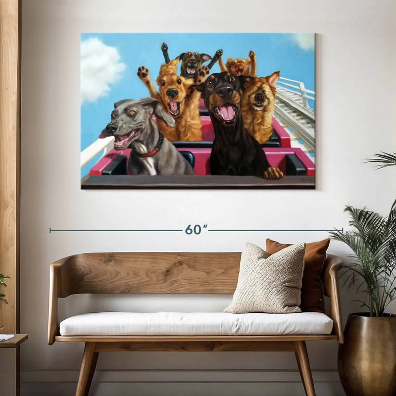 «Brampt Thrill Seekers», H 32 po x l 48 po