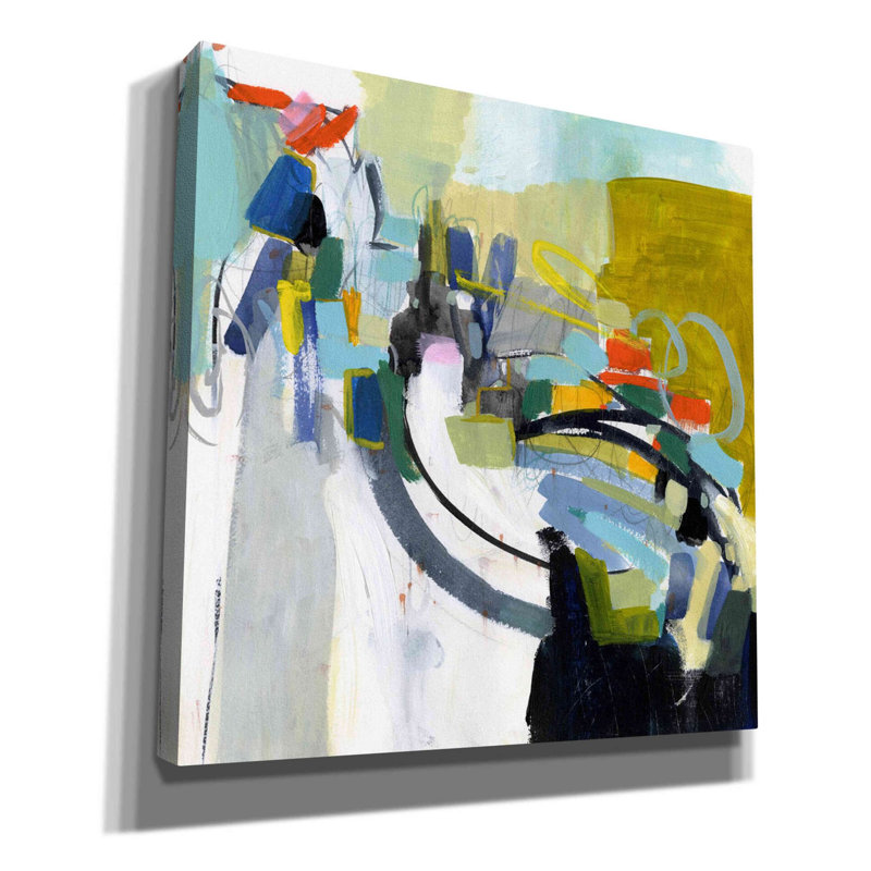 «Scarborough Fair II» par Victoria Borges, art mural sur toile, H 37 po x l 37 po x P 1,5 po