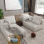 Canapé modulaire à quatre places en gris, éponge haute densité et doux, résilience, modulaire pour diverses combinaisons, très large-518001211-518001189