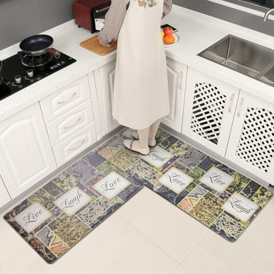 Tapis de cuisine antidérapant Pheona