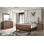 Ensemble de chambre avec grand lit en bois 4 pièces Coventry Hall