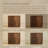 Simms 35" Modern Sideboard Buffet Cabinet - Brown Walnut