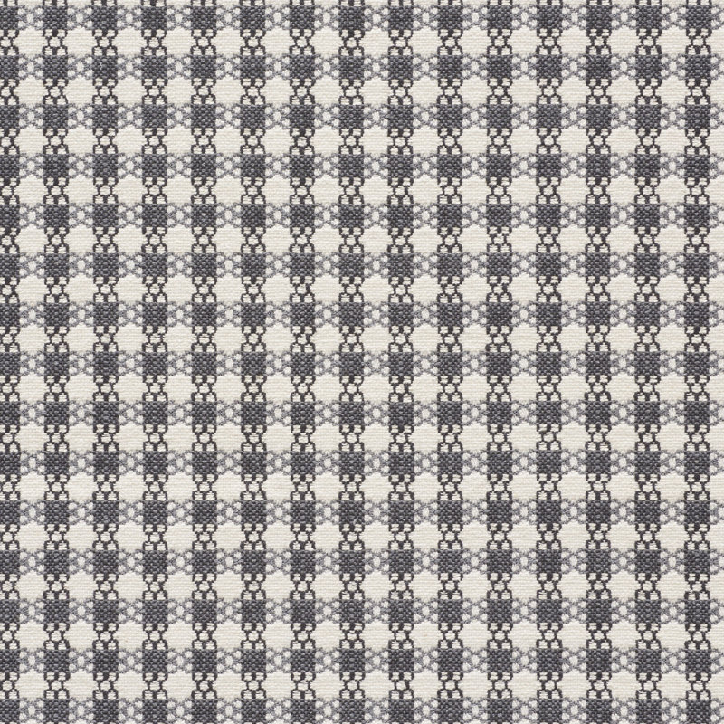 Tissu Checkmate, Graphite