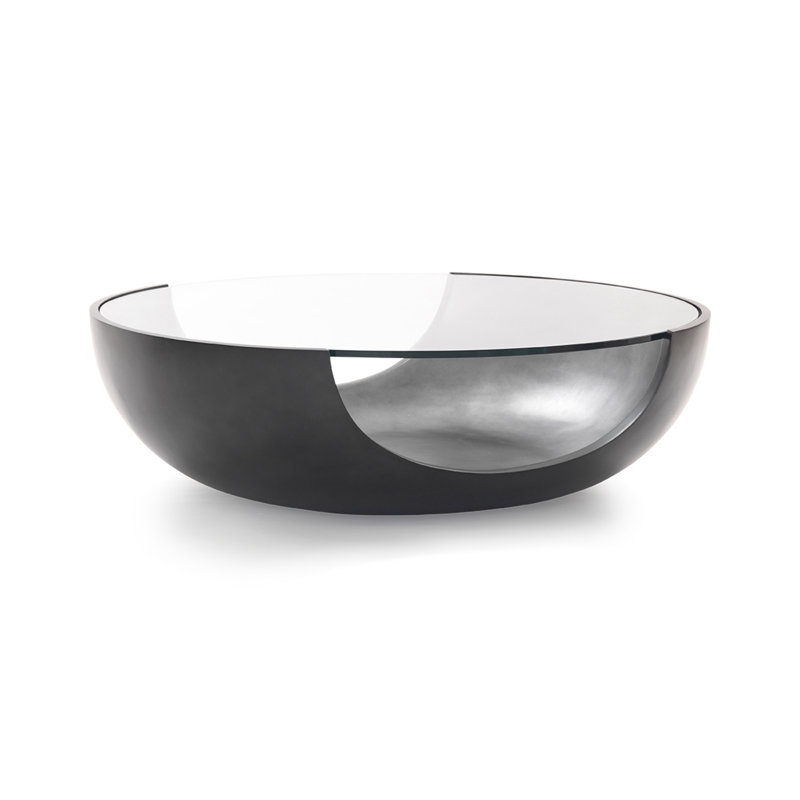 Soleil Coffee Table, Pewter