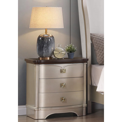 Table de chevet Rose