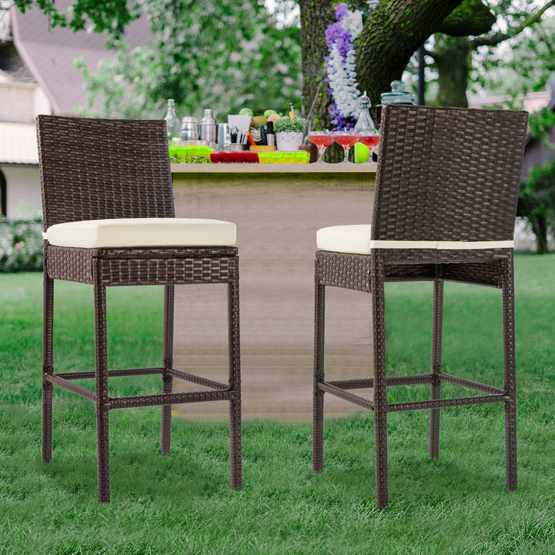 Tabouret 30 "avec coussin Dannilyn