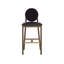 Orabell Barstool - Bravo Black / Abbington Black