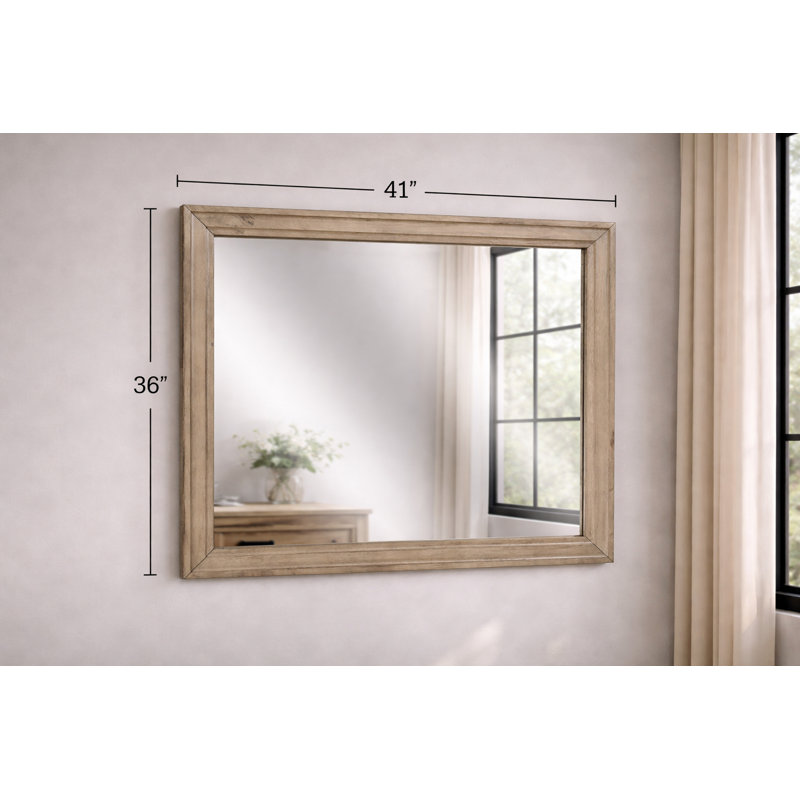 Aadan Flat Dresser Mirror
