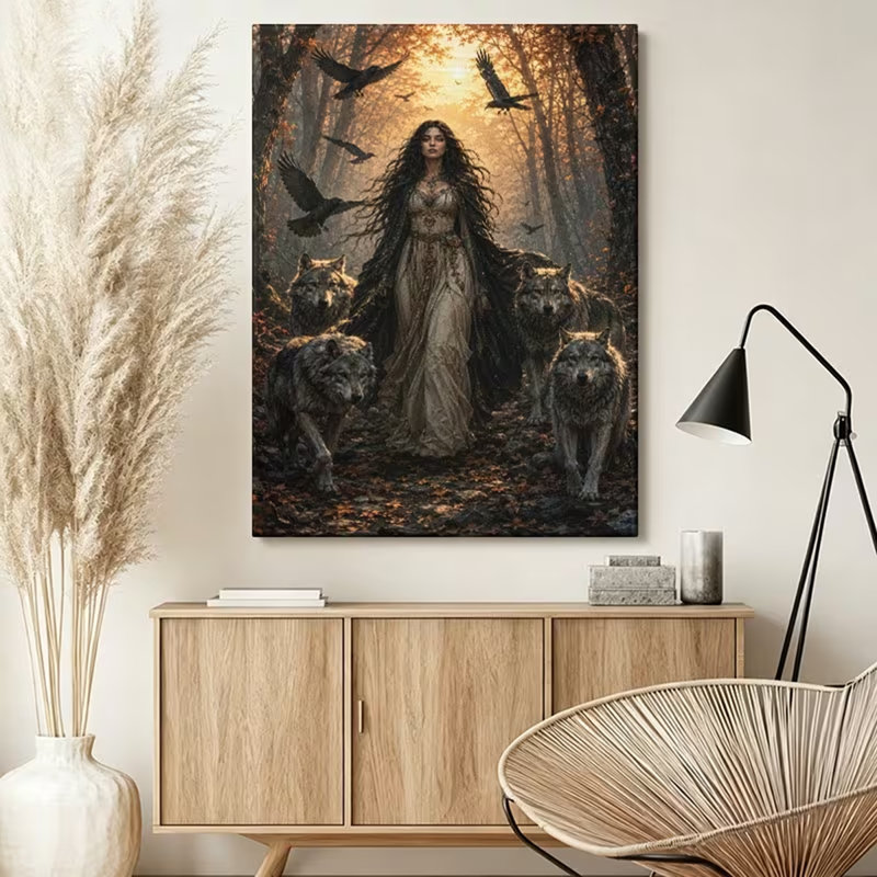 1 Piece Wrapped Canvas Wall Art, 75cm H x 50cm W