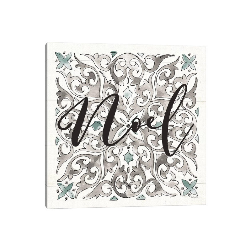 Modern Farmhouse XVI Noel by Anne Tavoletti - Wrapped Canvas Print, 66.04 cm H x 66.04 cm W