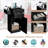 Hanalei Wood 6 Compartment Hair Tool Holder