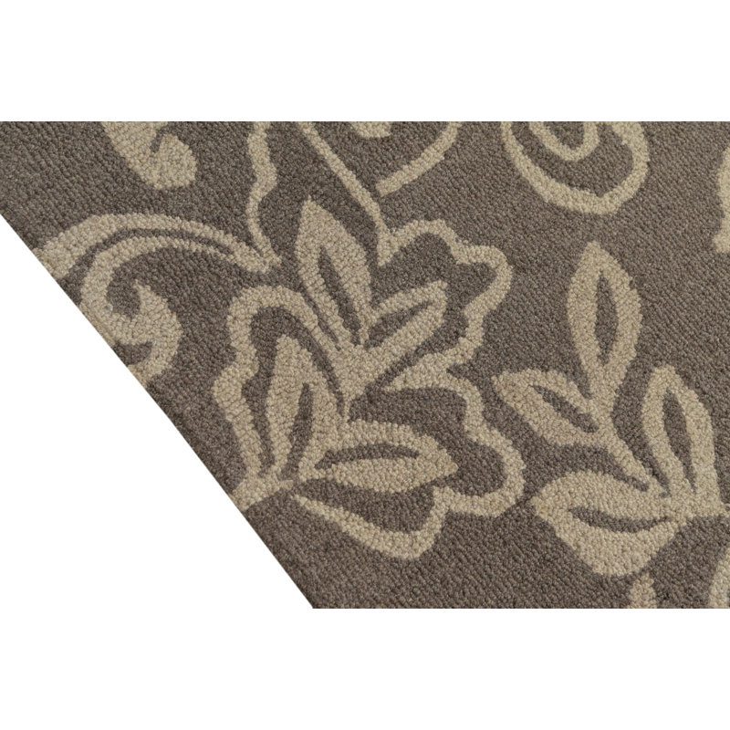 Tapis taupe 5 pi x 8 pi 1 po